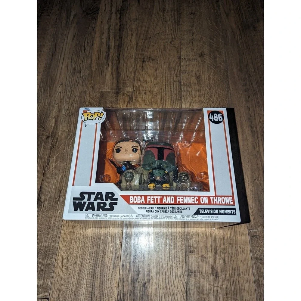Funko Pop! Moments: Star Wars - Boba Fett and Fennec on Throne #486‎